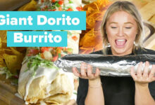 Έφτιαξα έναν γίγαντα Dorito Burrito