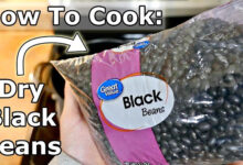 Συνταγή πιάτου με μαύρα φασόλια
